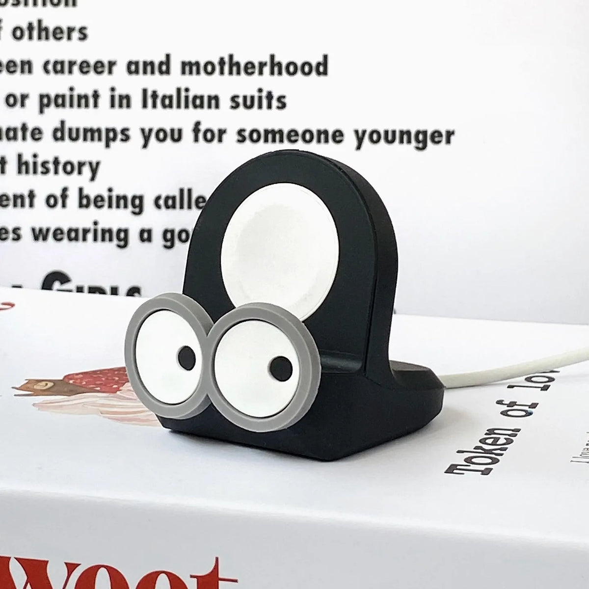 Support de Charge Silicone NexWatch - Mode Chevet Apple Watch