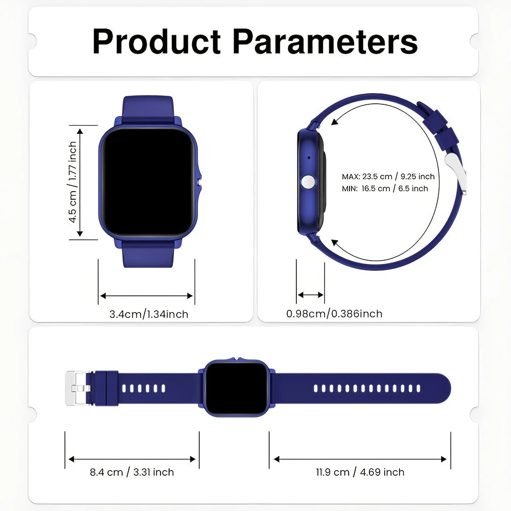 NexWatch Air - Montre Connectée 1,83" Appels Bluetooth & Podomètre