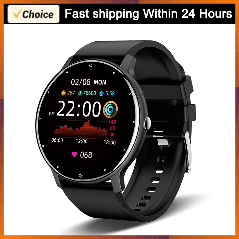 NexWatch LIGE Sport - Montre Connectée Femme Étanche avec Météo en Temps Réel