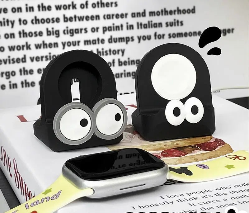 Support de Charge Silicone NexWatch - Mode Chevet Apple Watch