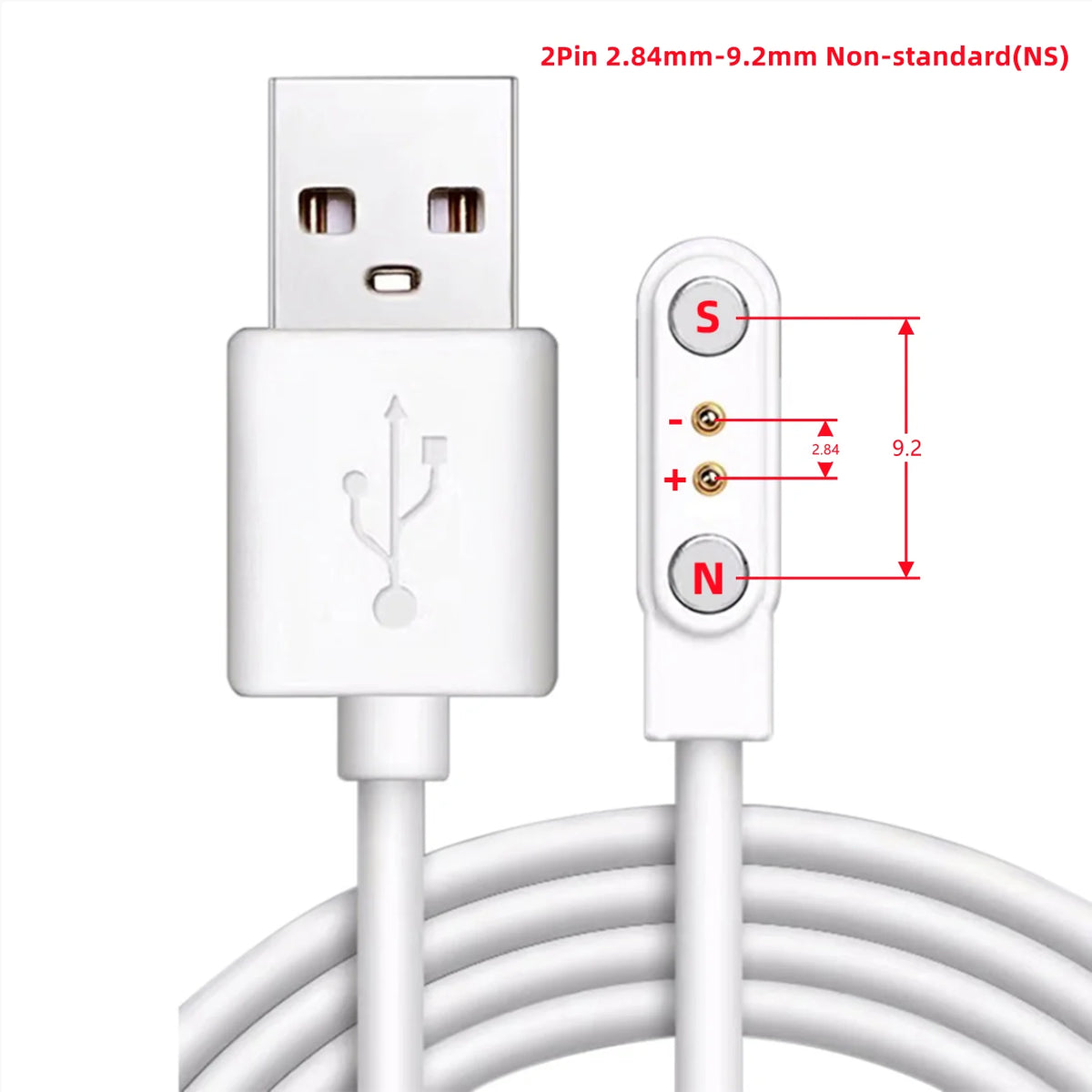 Câble de Charge Magnétique Universel NexWatch - 2 & 4 Broches