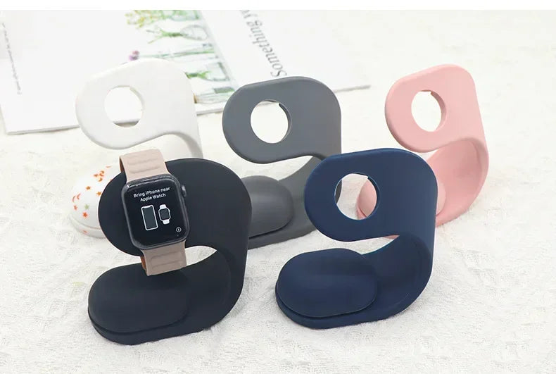 Dock de Charge Silicone NexWatch - Apple Watch 38 à 49 mm & Ultra