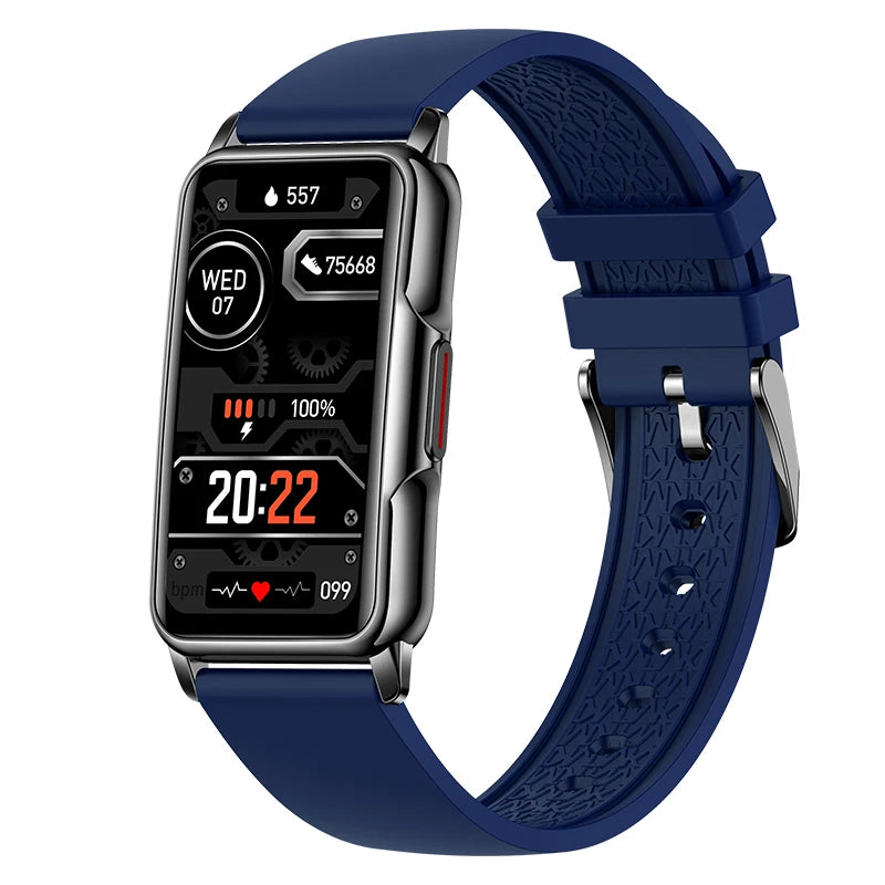 NexWatch Slim - Montre Connectée Ultra-Fine Étanche 20+ Modes Sport