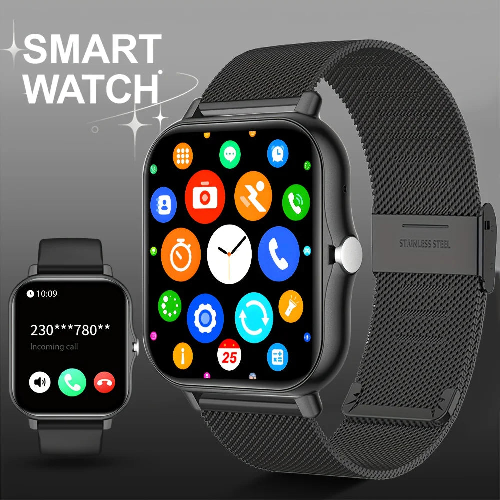 NexWatch Air - Montre Connectée 1,83" Appels Bluetooth & Podomètre