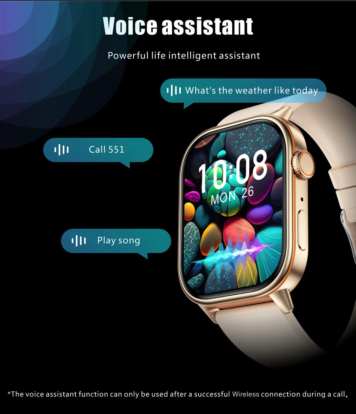 NexWatch LIGE 2026 - Montre Connectée GPS Écran HD 2,01" IP68 Appels Bluetooth