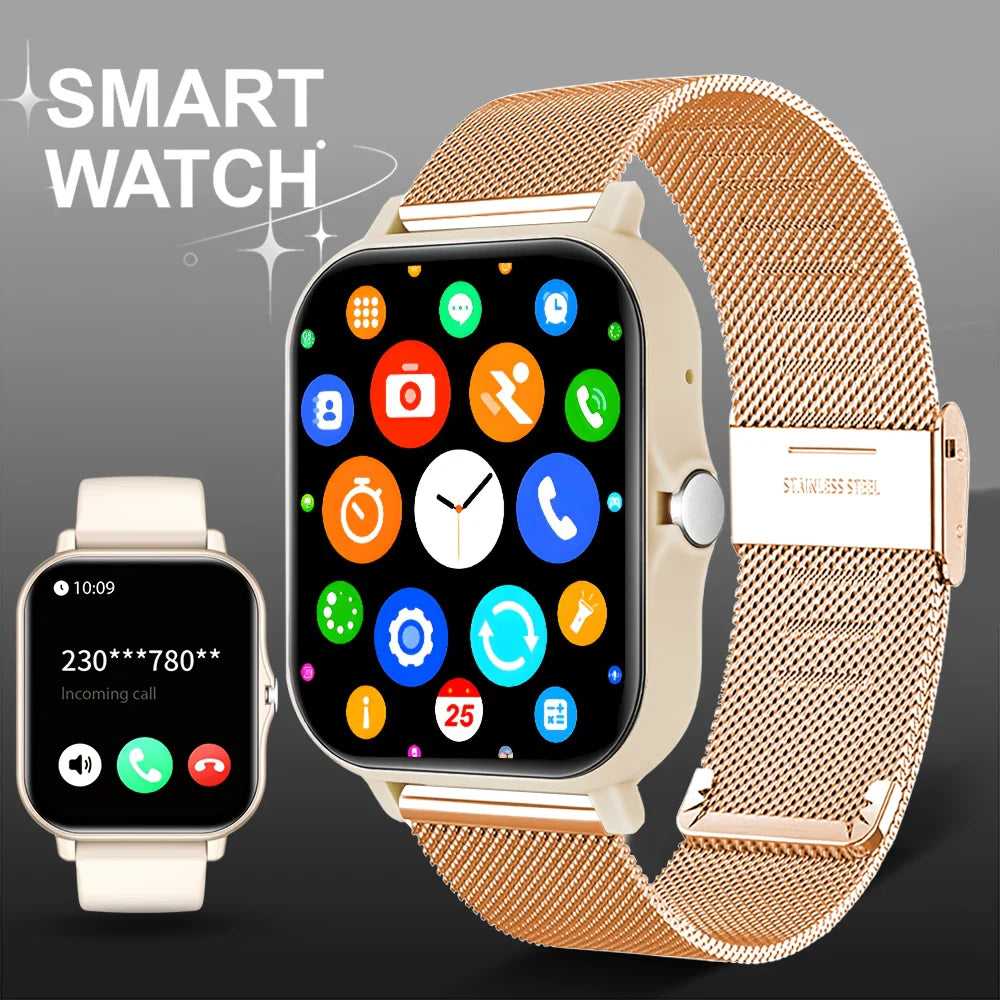 NexWatch Air - Montre Connectée 1,83" Appels Bluetooth & Podomètre