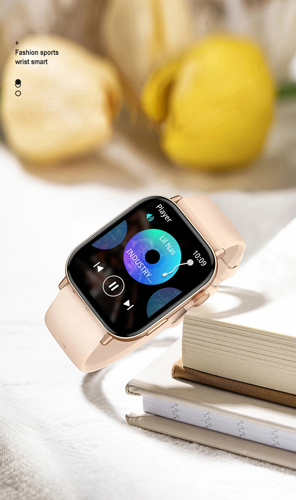 NexWatch C8 Max - Montre Connectée 1,93" HD Appels Bluetooth & Suivi Santé