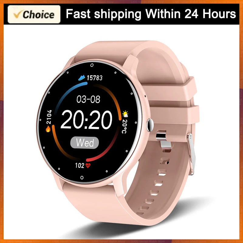 NexWatch LIGE Sport - Montre Connectée Femme Étanche avec Météo en Temps Réel