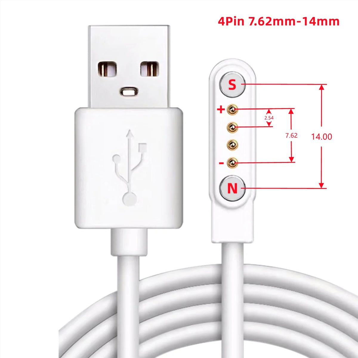 Câble de Charge Magnétique Universel NexWatch - 2 & 4 Broches