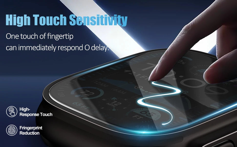 Verre Trempé NexWatch avec Outil de Pose - Apple Watch Ultra 1/2/3 49 mm