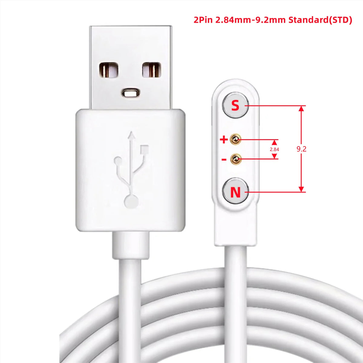 Câble de Charge Magnétique Universel NexWatch - 2 & 4 Broches