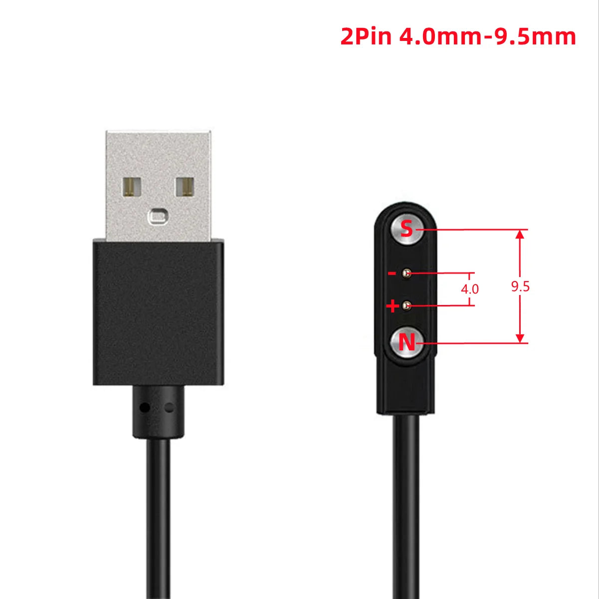 Câble de Charge Magnétique Universel NexWatch - 2 & 4 Broches