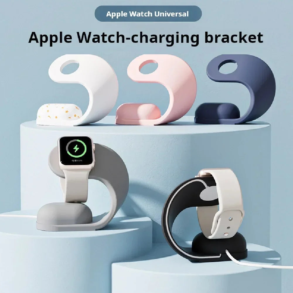 Dock de Charge Silicone NexWatch - Apple Watch 38 à 49 mm & Ultra