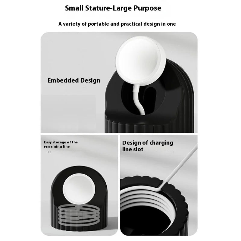 Support de Charge Silicone NexWatch - Apple Watch Série 2 à 11