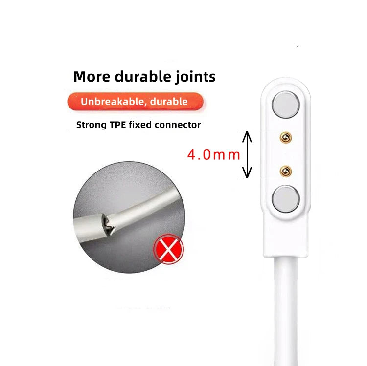 Câble de Charge Magnétique Universel NexWatch - 2 & 4 Broches
