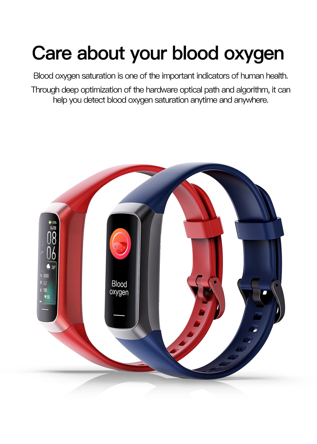 NexWatch C60 AMOLED - Montre Connectée Température Corporelle & Sport 3ATM