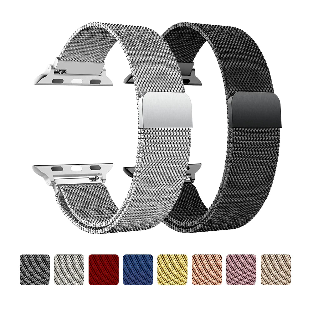 Bracelet Milanais Magnétique NexWatch - Apple Watch 38 à 49 mm