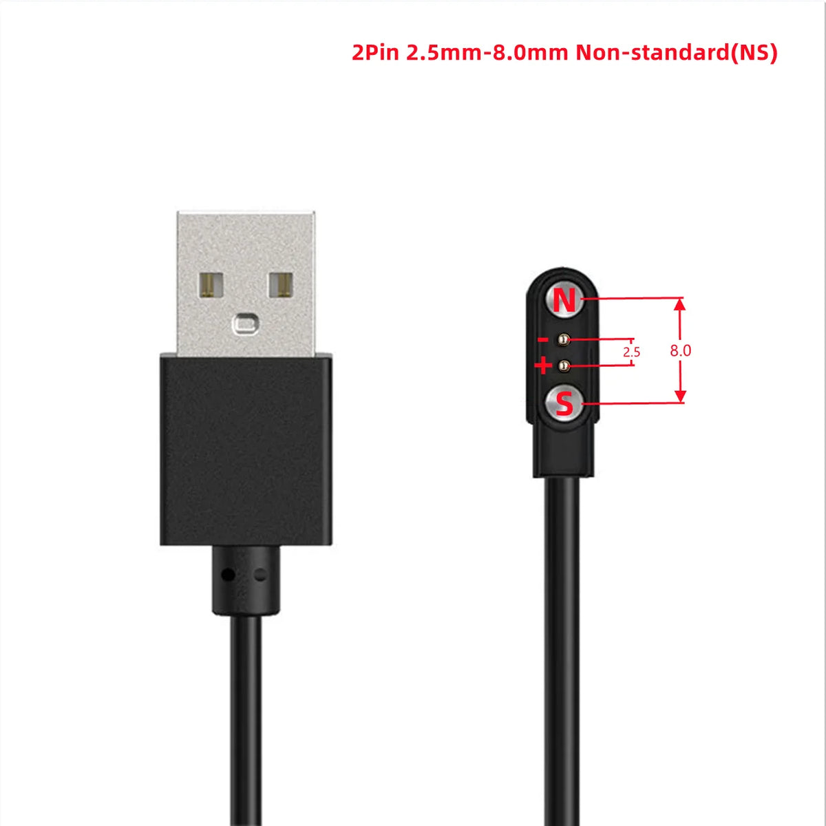 Câble de Charge Magnétique Universel NexWatch - 2 & 4 Broches