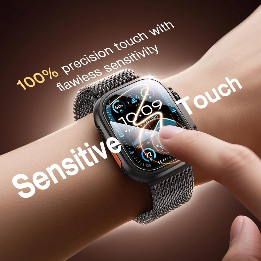 Verre Trempé NexWatch avec Outil de Pose - Apple Watch Ultra 1/2/3 49 mm