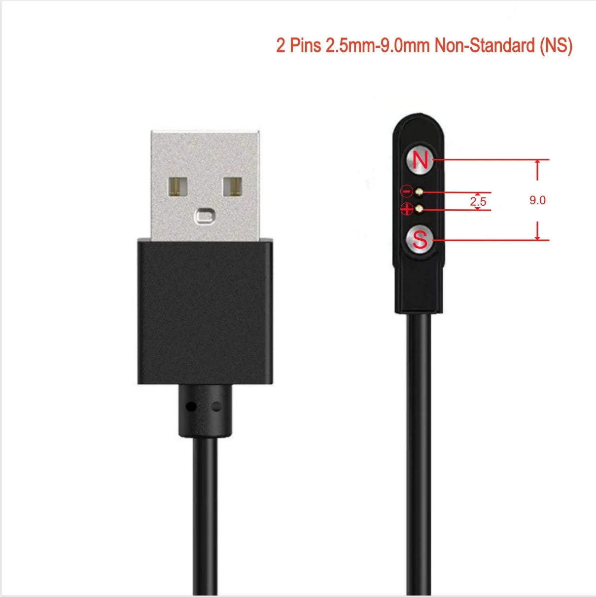 Câble de Charge Magnétique Universel NexWatch - 2 & 4 Broches