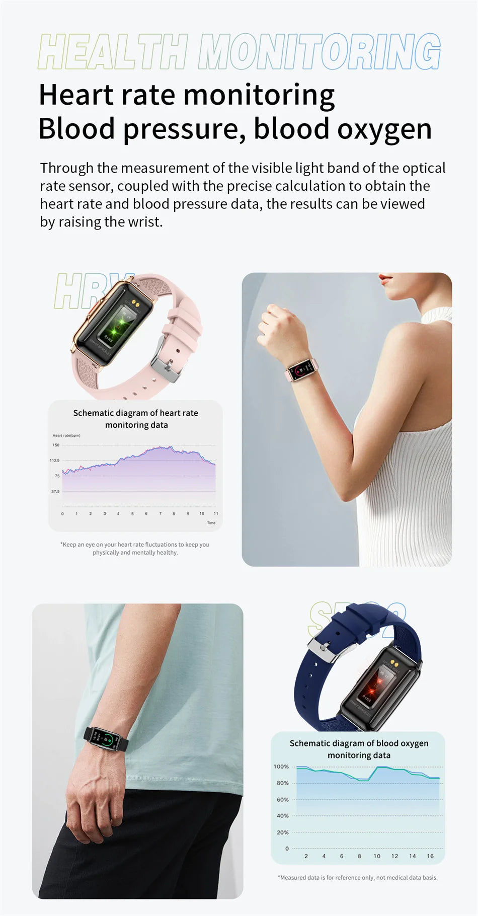 NexWatch Slim - Montre Connectée Ultra-Fine Étanche 20+ Modes Sport