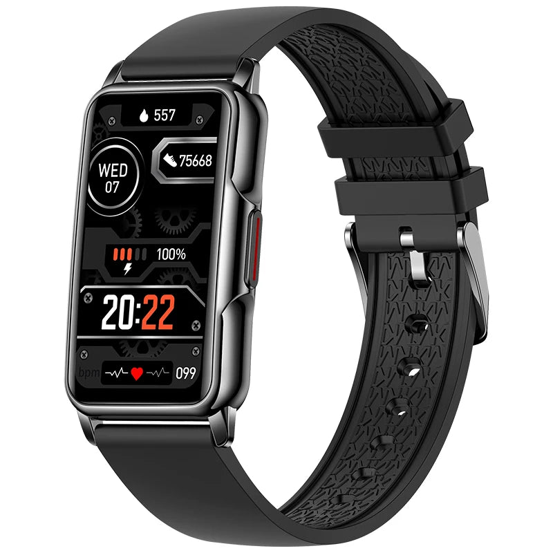 NexWatch Slim - Montre Connectée Ultra-Fine Étanche 20+ Modes Sport