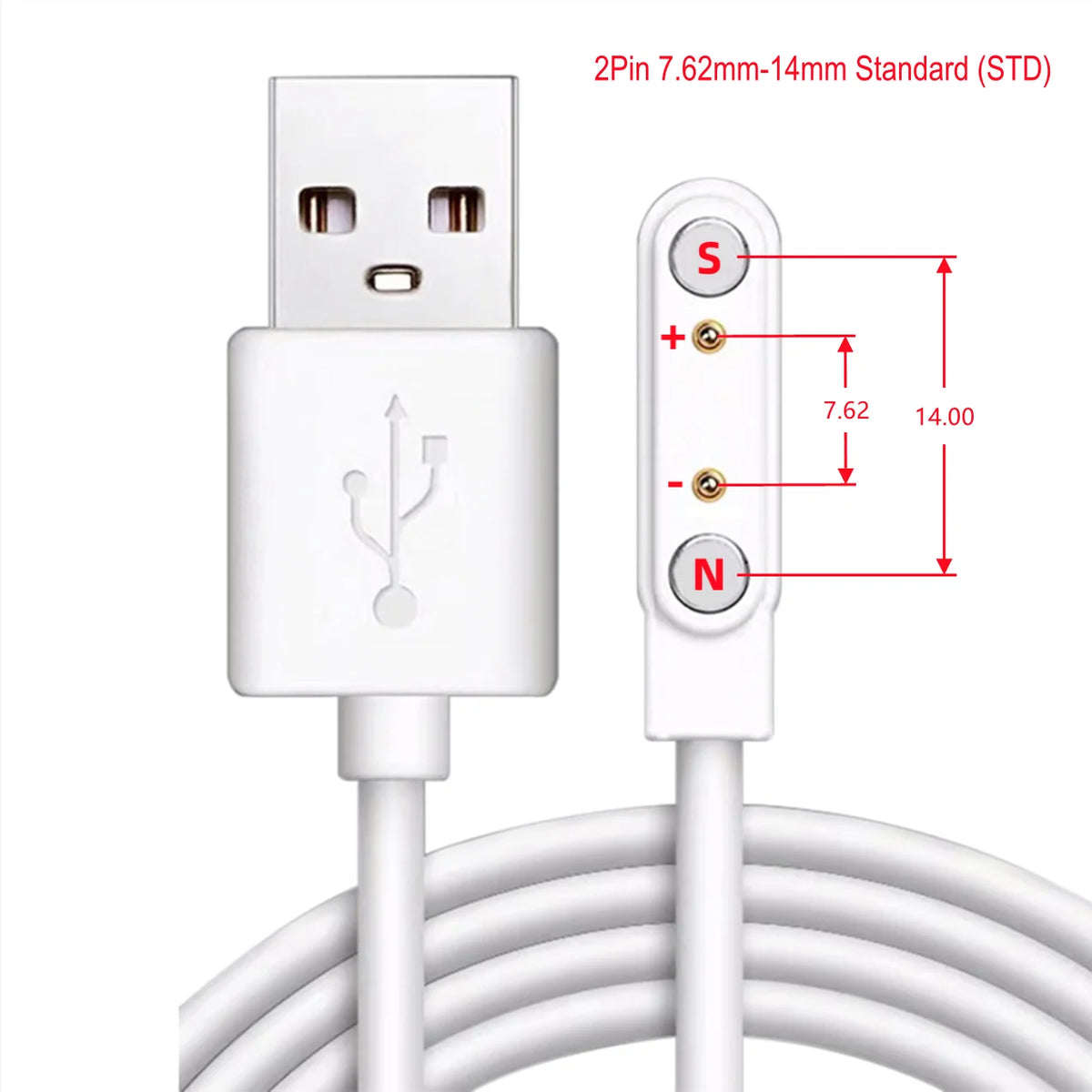 Câble de Charge Magnétique Universel NexWatch - 2 & 4 Broches