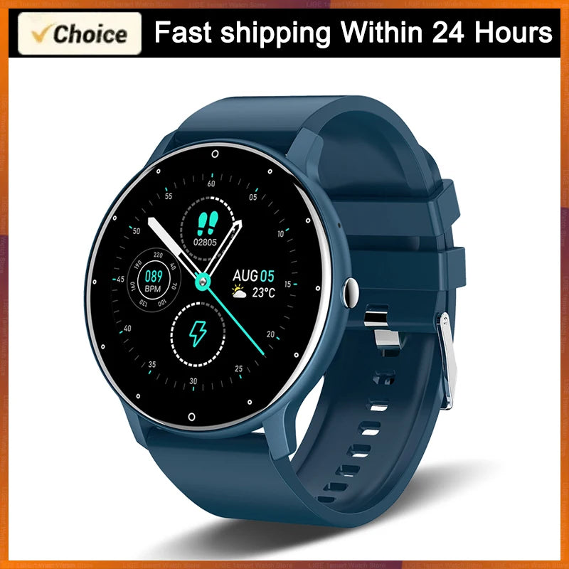 NexWatch LIGE Sport - Montre Connectée Femme Étanche avec Météo en Temps Réel