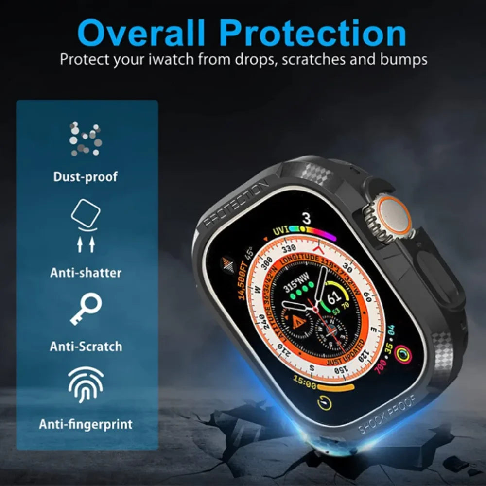 Coque de Protection TPU NexWatch - Apple Watch 38 à 49 mm