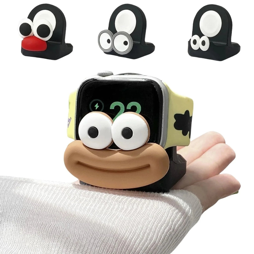 Support de Charge Silicone NexWatch - Mode Chevet Apple Watch