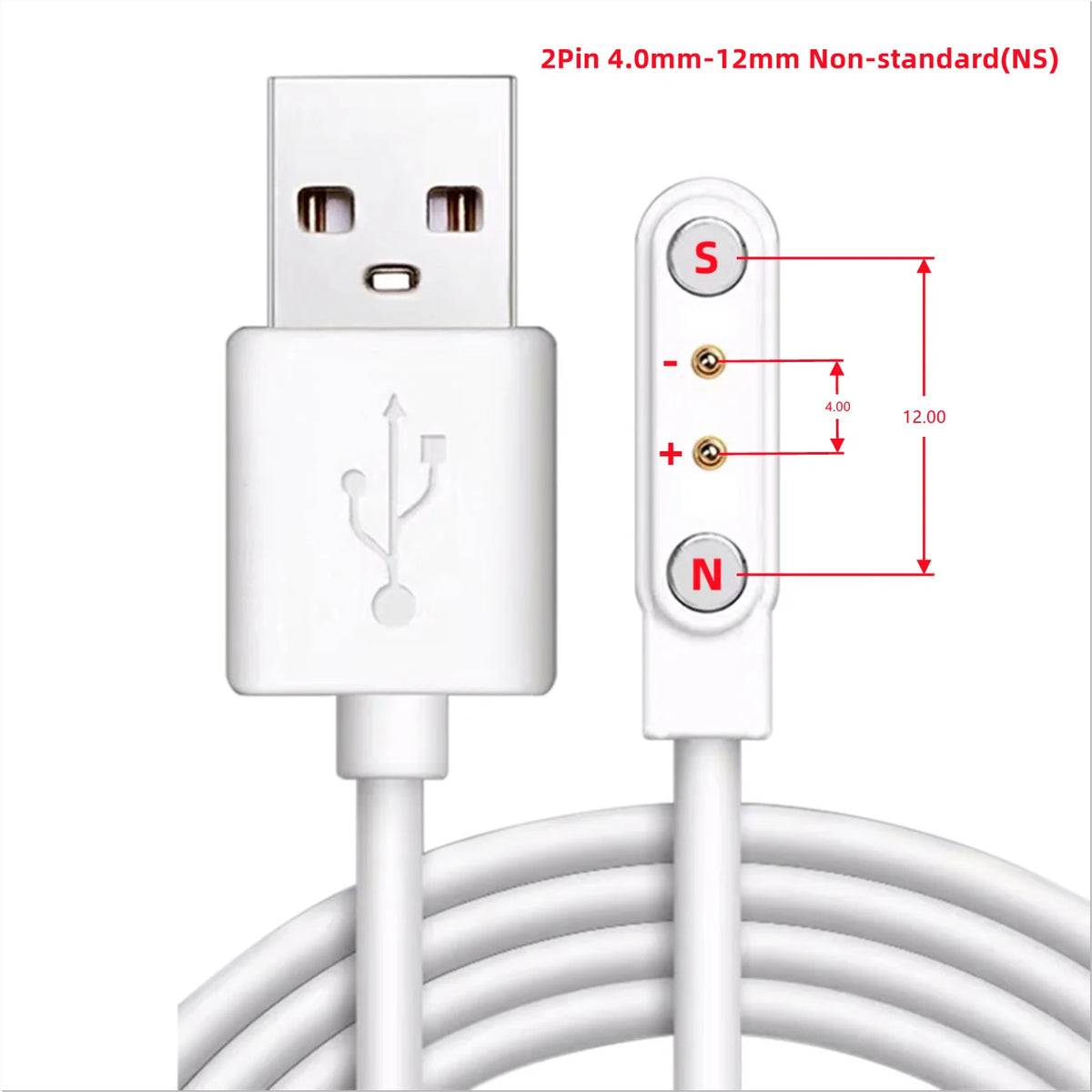 Câble de Charge Magnétique Universel NexWatch - 2 & 4 Broches