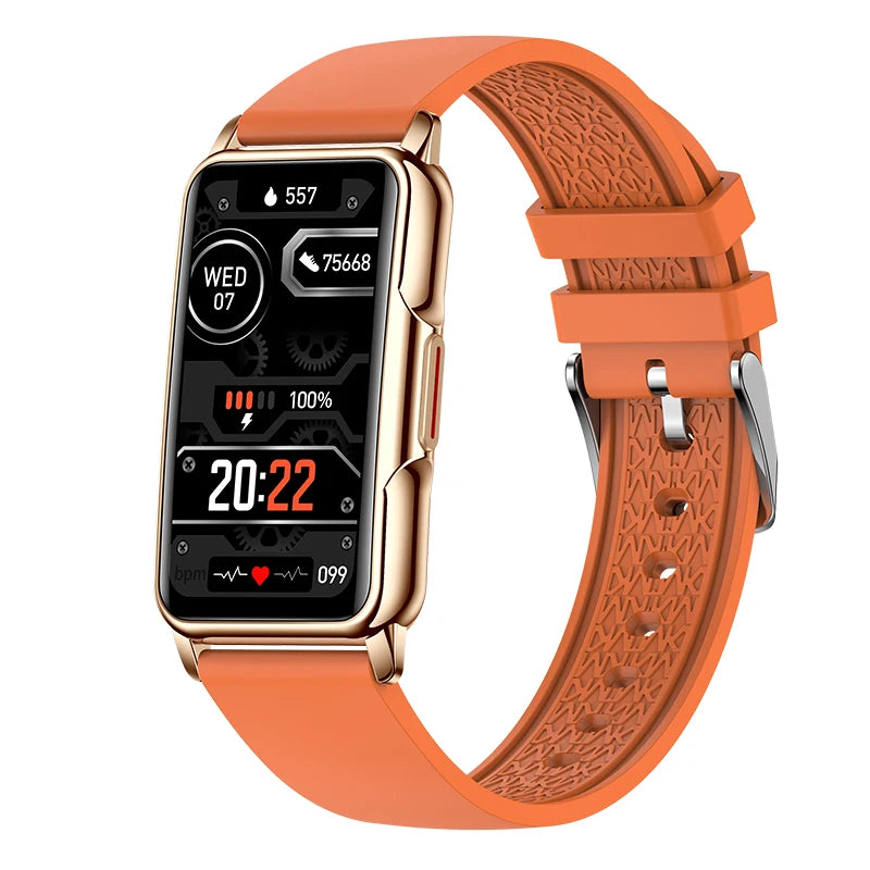 NexWatch Slim - Montre Connectée Ultra-Fine Étanche 20+ Modes Sport