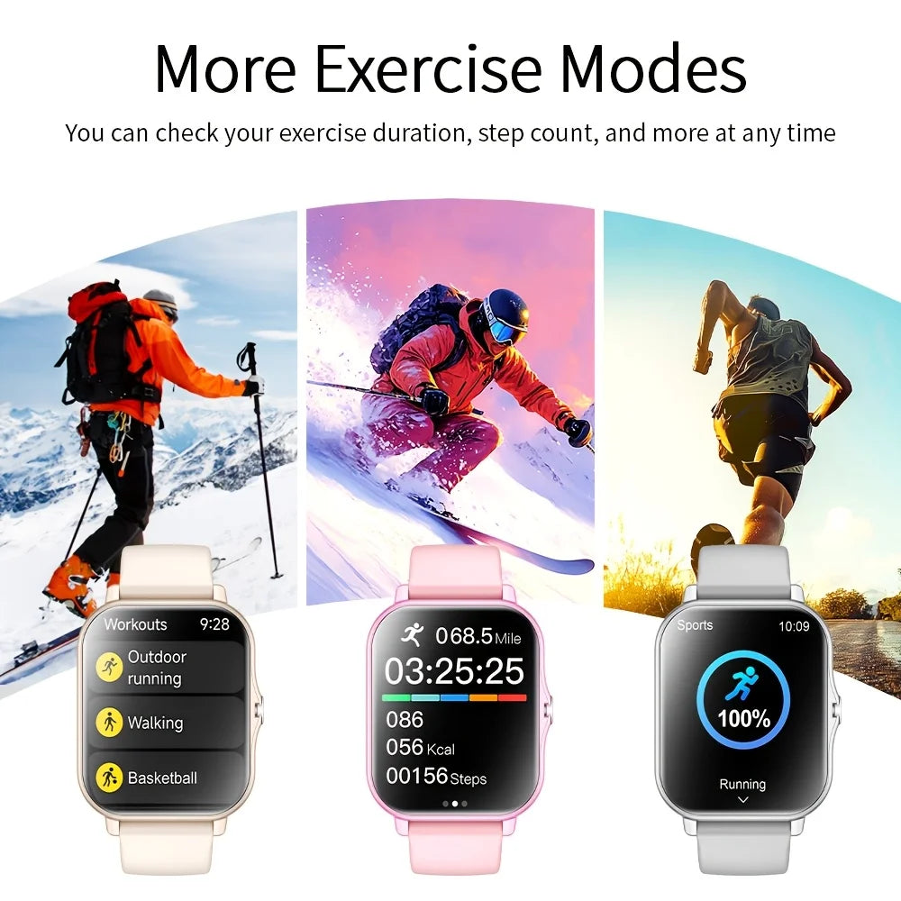 NexWatch Air - Montre Connectée 1,83" Appels Bluetooth & Podomètre