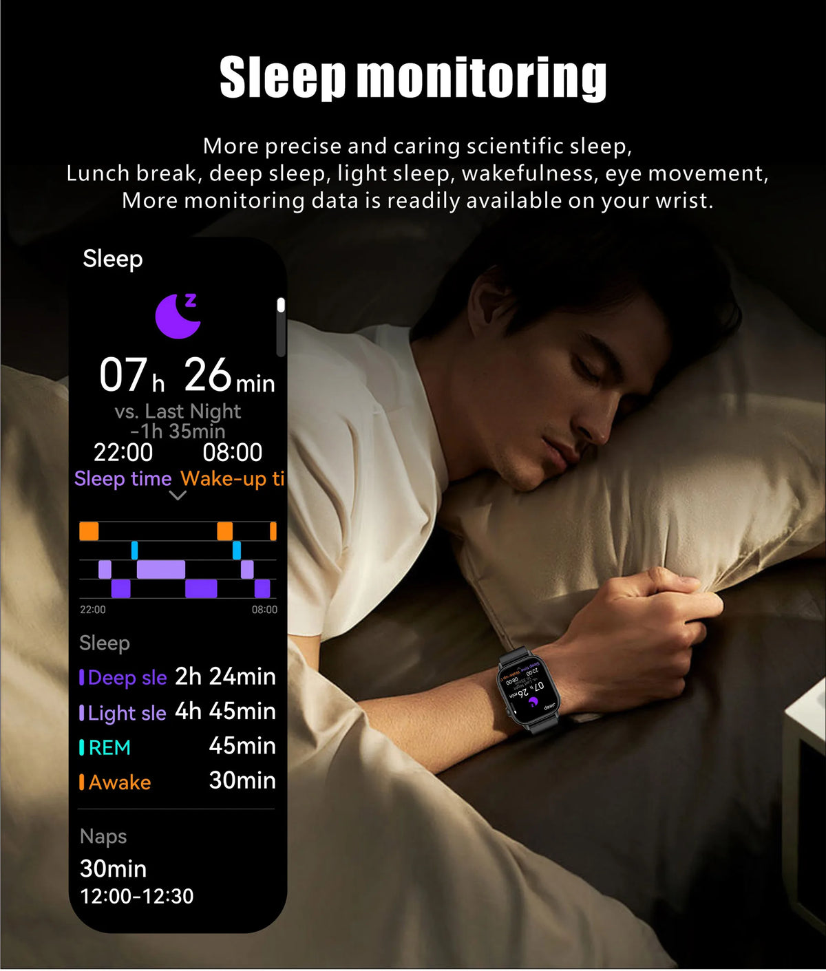 NexWatch LIGE 2026 - Montre Connectée GPS Écran HD 2,01" IP68 Appels Bluetooth