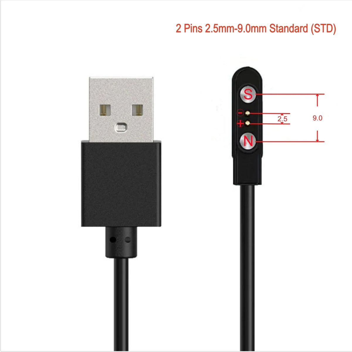 Câble de Charge Magnétique Universel NexWatch - 2 & 4 Broches