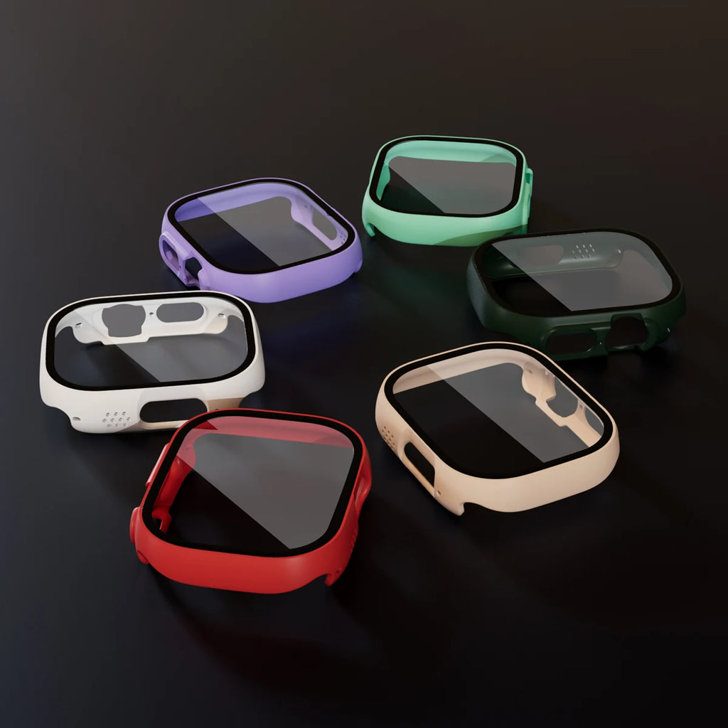 Coque + Verre Trempé NexWatch - Apple Watch 38 à 49 mm