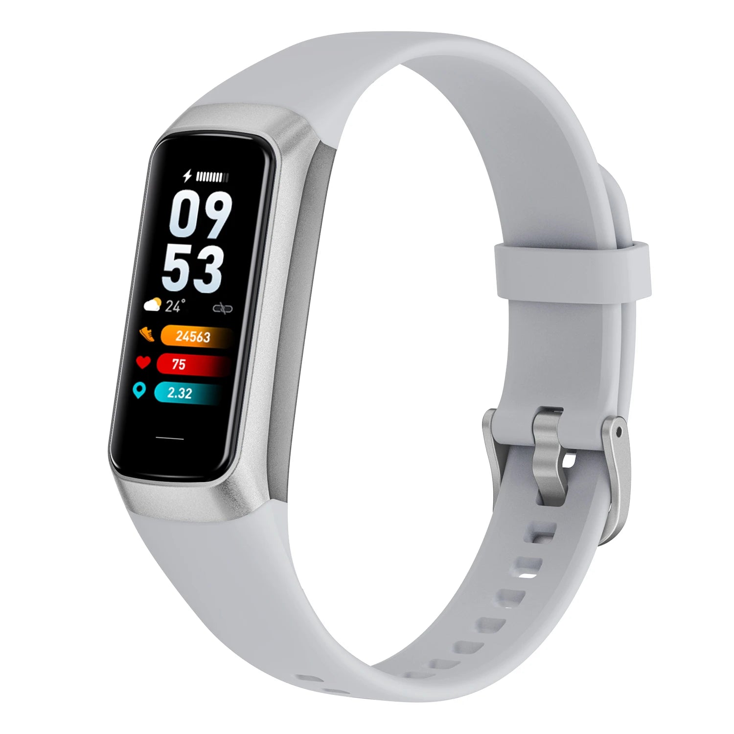 NexWatch C60 AMOLED - Montre Connectée Température Corporelle & Sport 3ATM