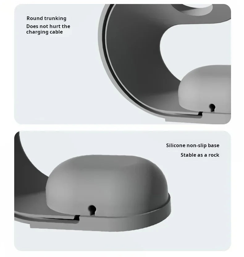 Dock de Charge Silicone NexWatch - Apple Watch 38 à 49 mm & Ultra