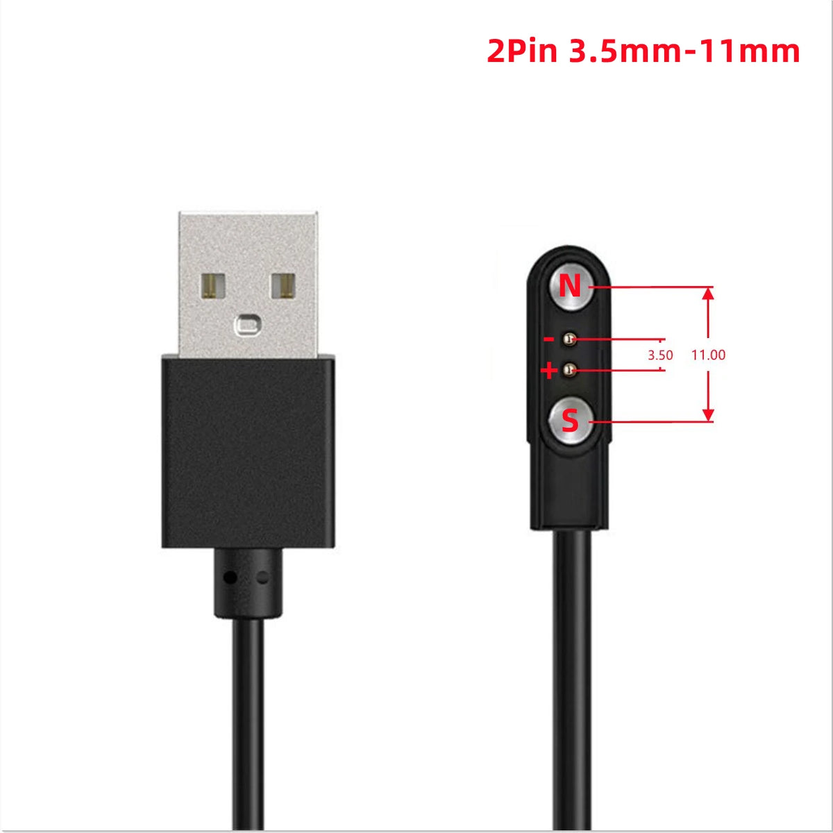 Câble de Charge Magnétique Universel NexWatch - 2 & 4 Broches