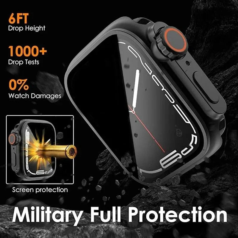 Verre Trempé Intégral Privacy NexWatch - Apple Watch 40/44/45/46 mm