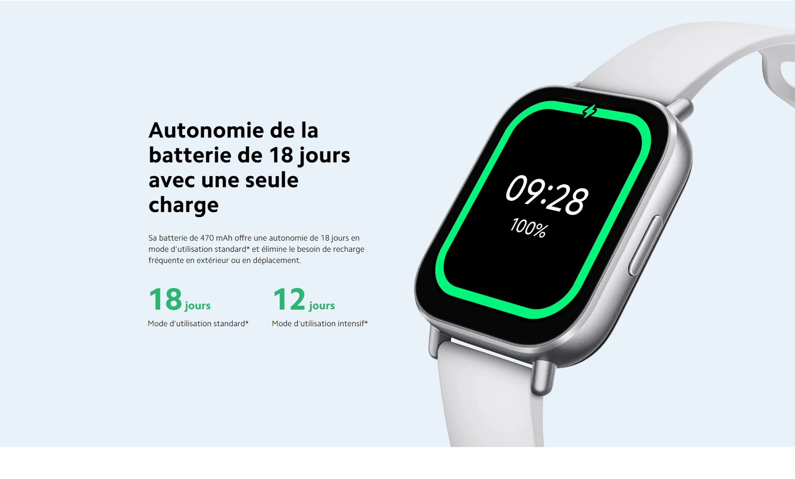 REDMI Watch 5 Active - Montre Connectée 18 Jours d'Autonomie & 140 Modes Sport