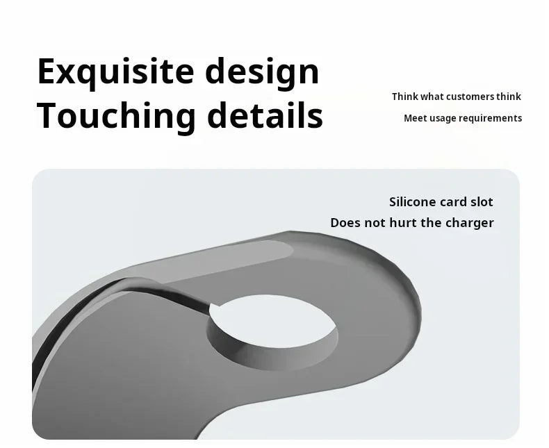Dock de Charge Silicone NexWatch - Apple Watch 38 à 49 mm & Ultra