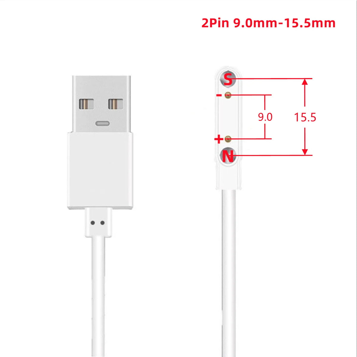 Câble de Charge Magnétique Universel NexWatch - 2 & 4 Broches