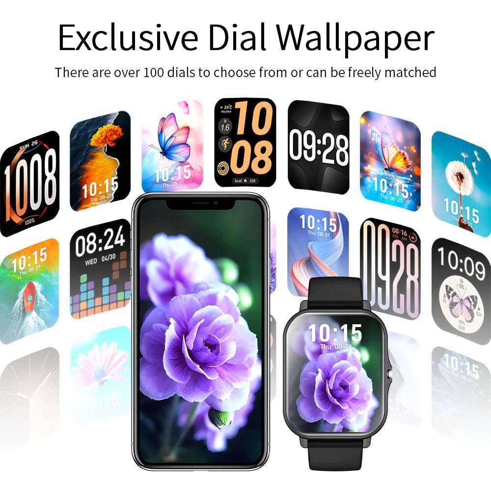 NexWatch Air - Montre Connectée 1,83" Appels Bluetooth & Podomètre
