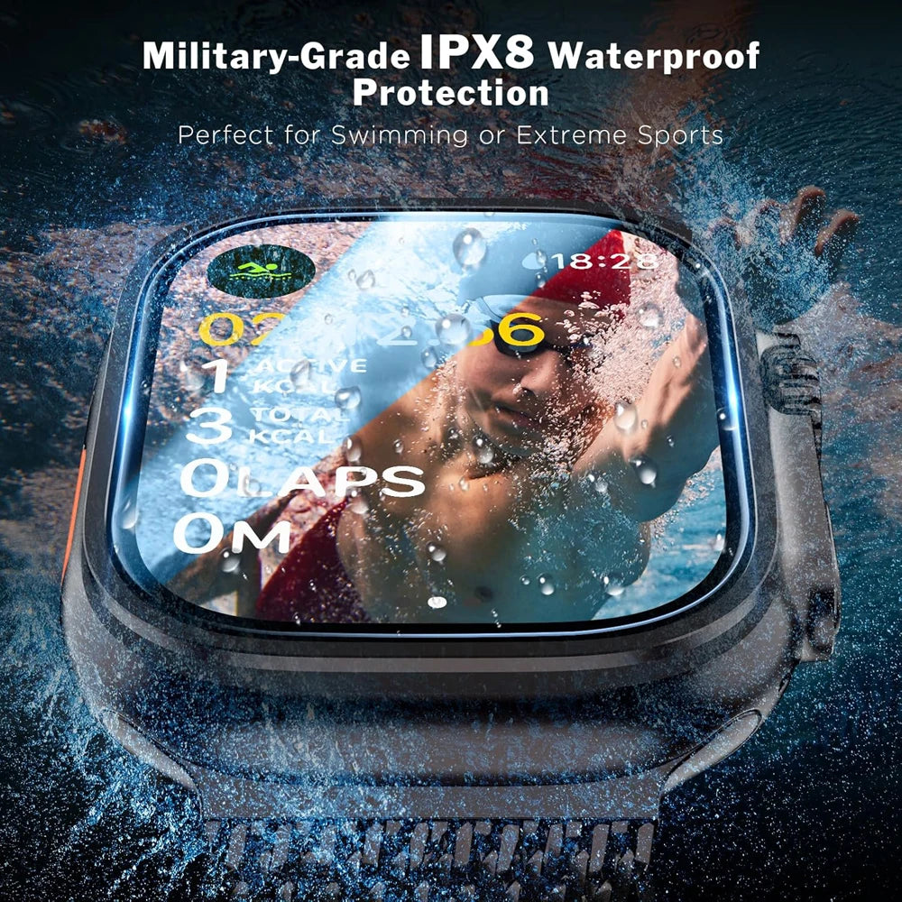 Verre Trempé NexWatch avec Outil de Pose - Apple Watch Ultra 1/2/3 49 mm