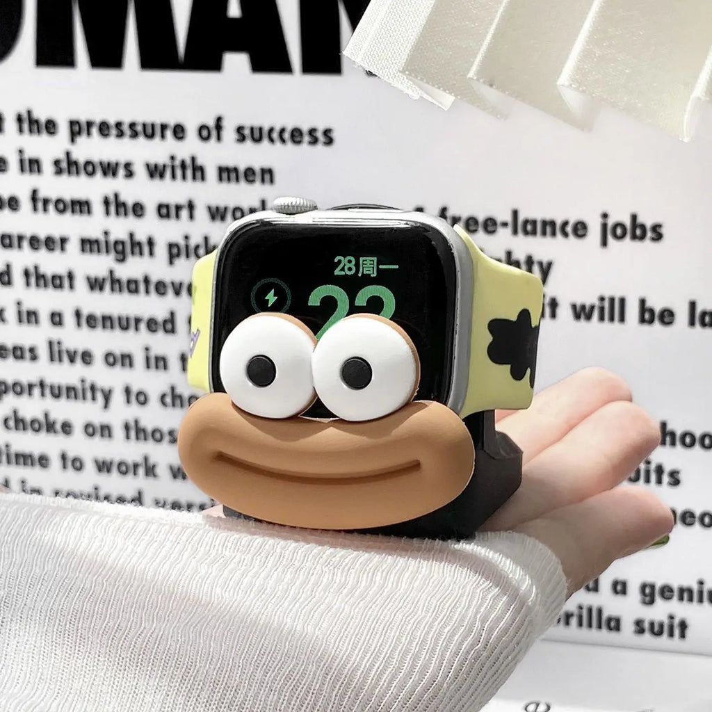 Support de Charge Silicone NexWatch - Mode Chevet Apple Watch