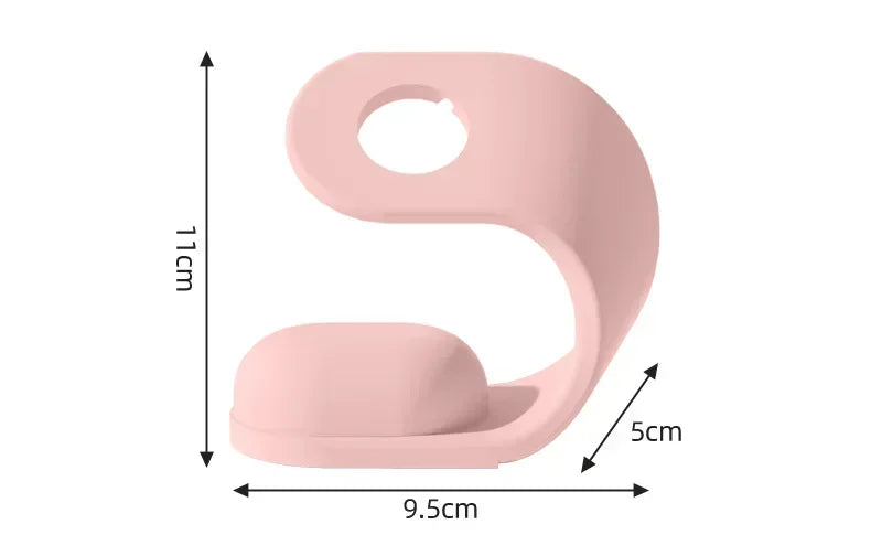 Dock de Charge Silicone NexWatch - Apple Watch 38 à 49 mm & Ultra