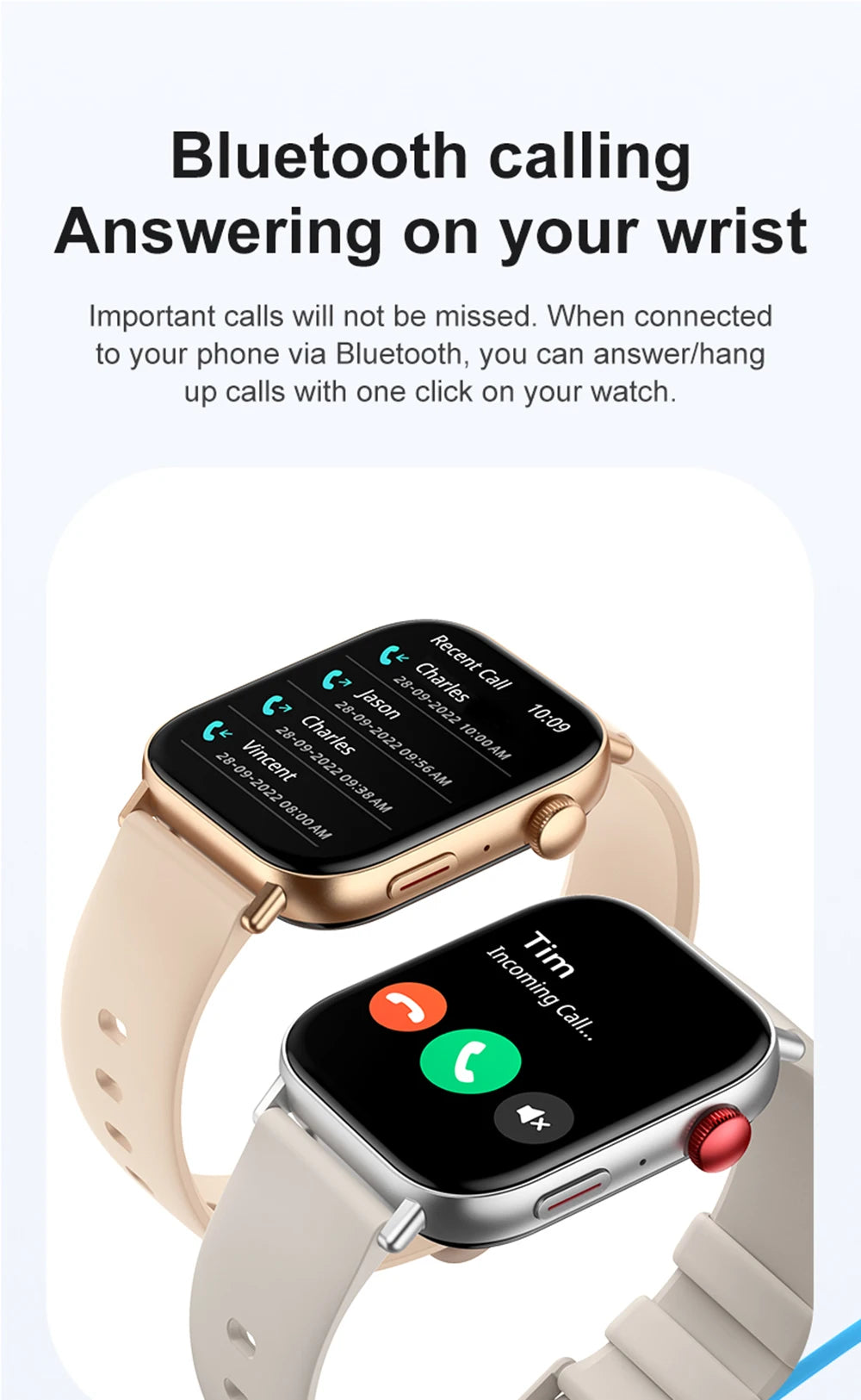 NexWatch C8 Max - Montre Connectée 1,93" HD Appels Bluetooth & Suivi Santé