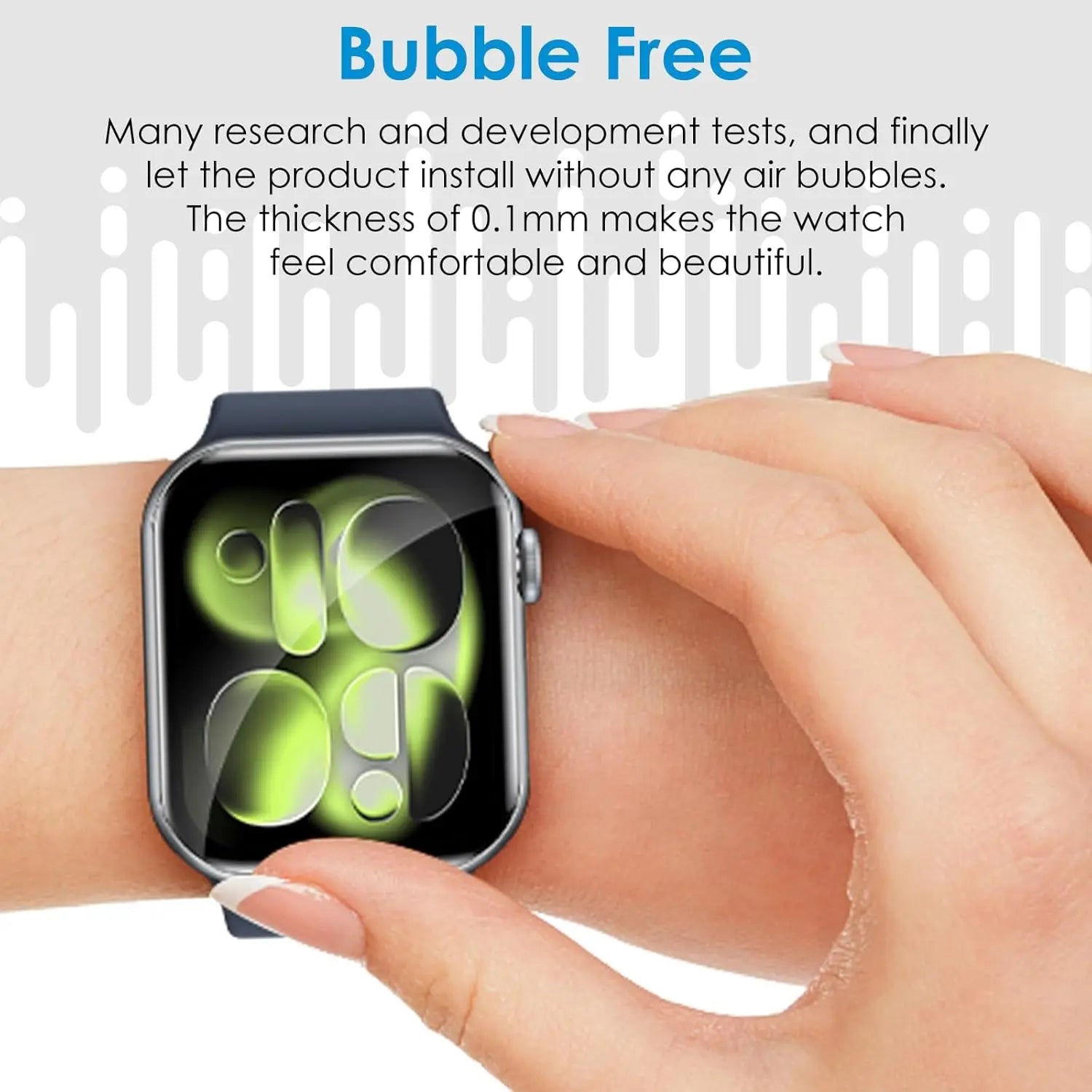 Film Hydrogel NexWatch - Protection d'Écran Apple Watch 38 à 49 mm