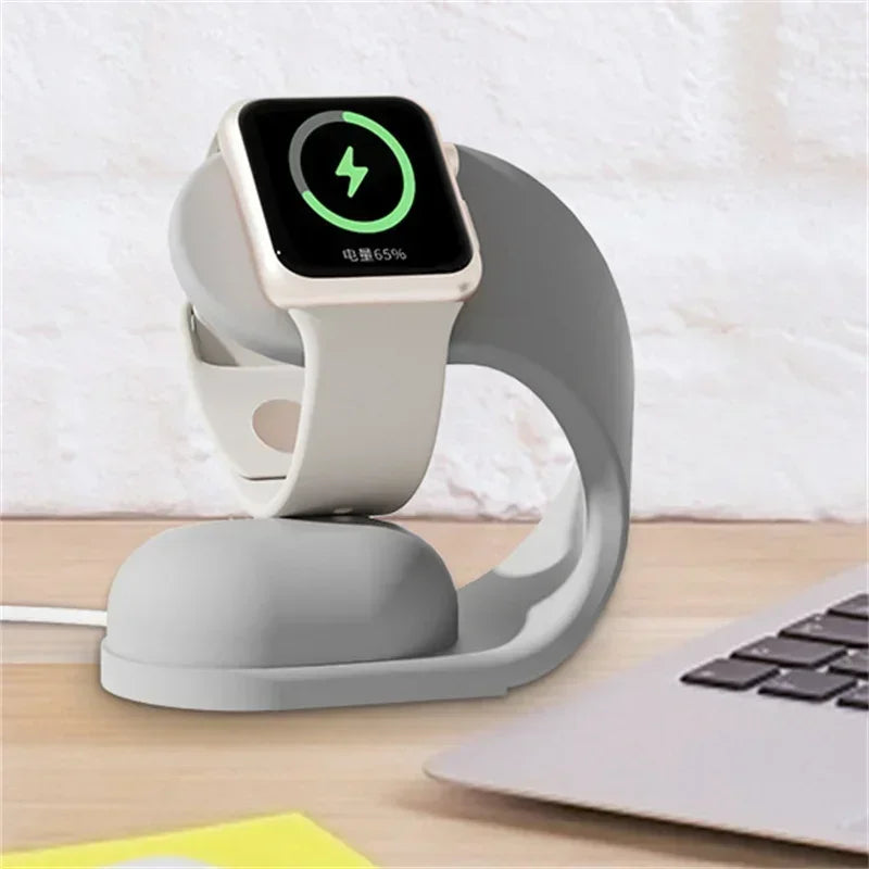 Dock de Charge Silicone NexWatch - Apple Watch 38 à 49 mm & Ultra